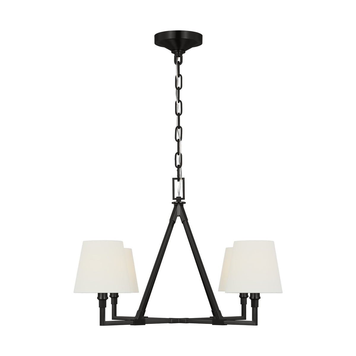 Visual Comfort Studio Canada - CC1744AI - Four Light Chandelier - Perth - Aged Iron