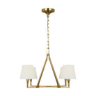Visual Comfort Studio Canada - CC1744BBS - Four Light Chandelier - Perth - Burnished Brass