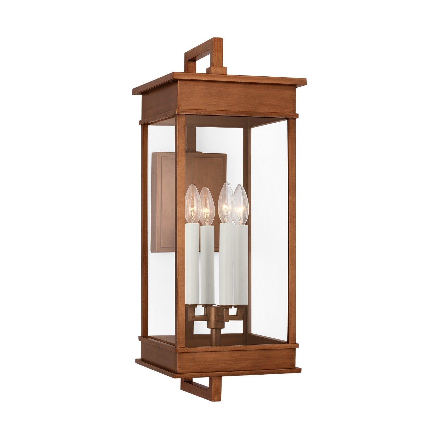 Visual Comfort Studio Canada - CO1444NCP - Four Light Wall Lantern - Cupertino - Natural Copper