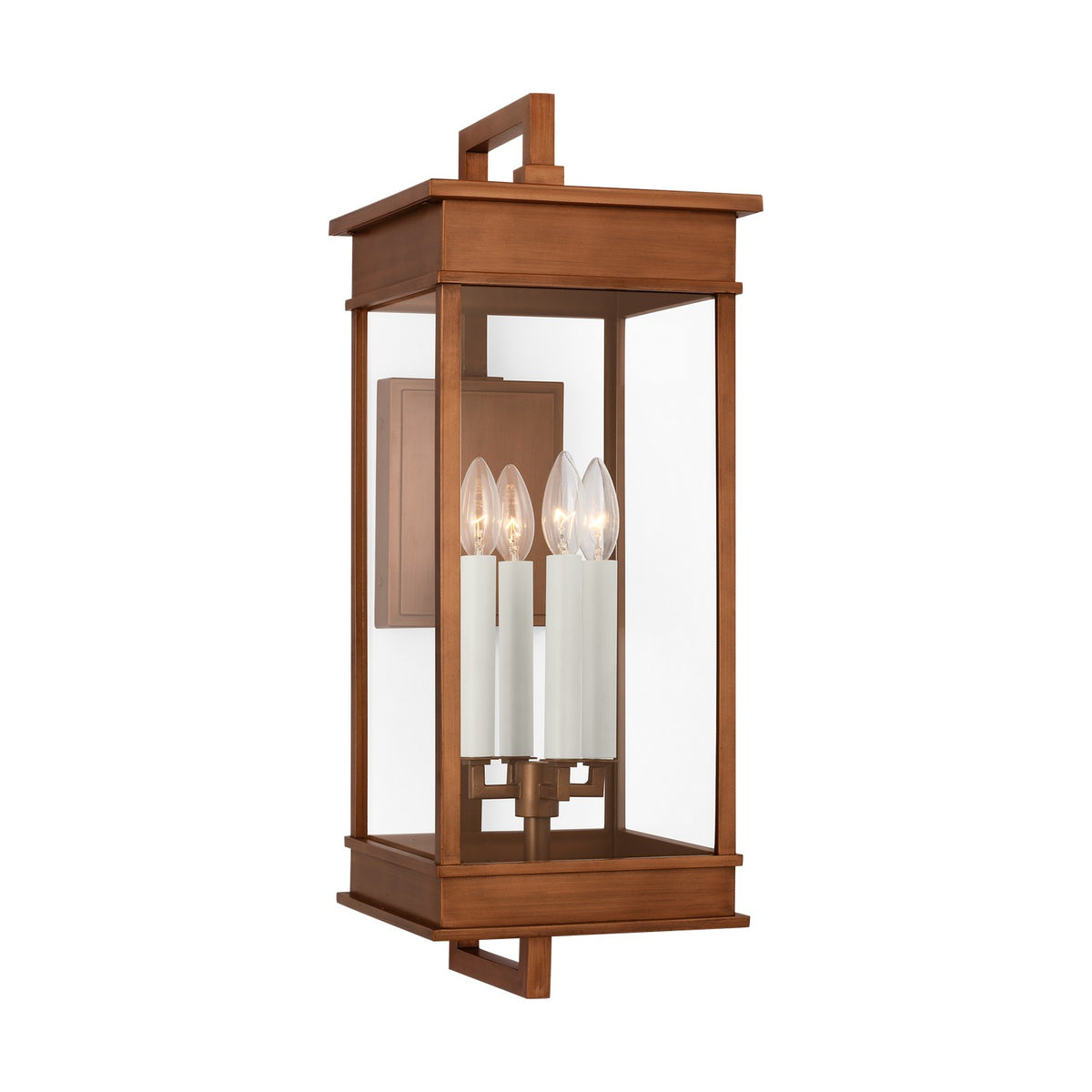 Visual Comfort Studio Canada - CO1444NCP - Four Light Wall Lantern - Cupertino - Natural Copper