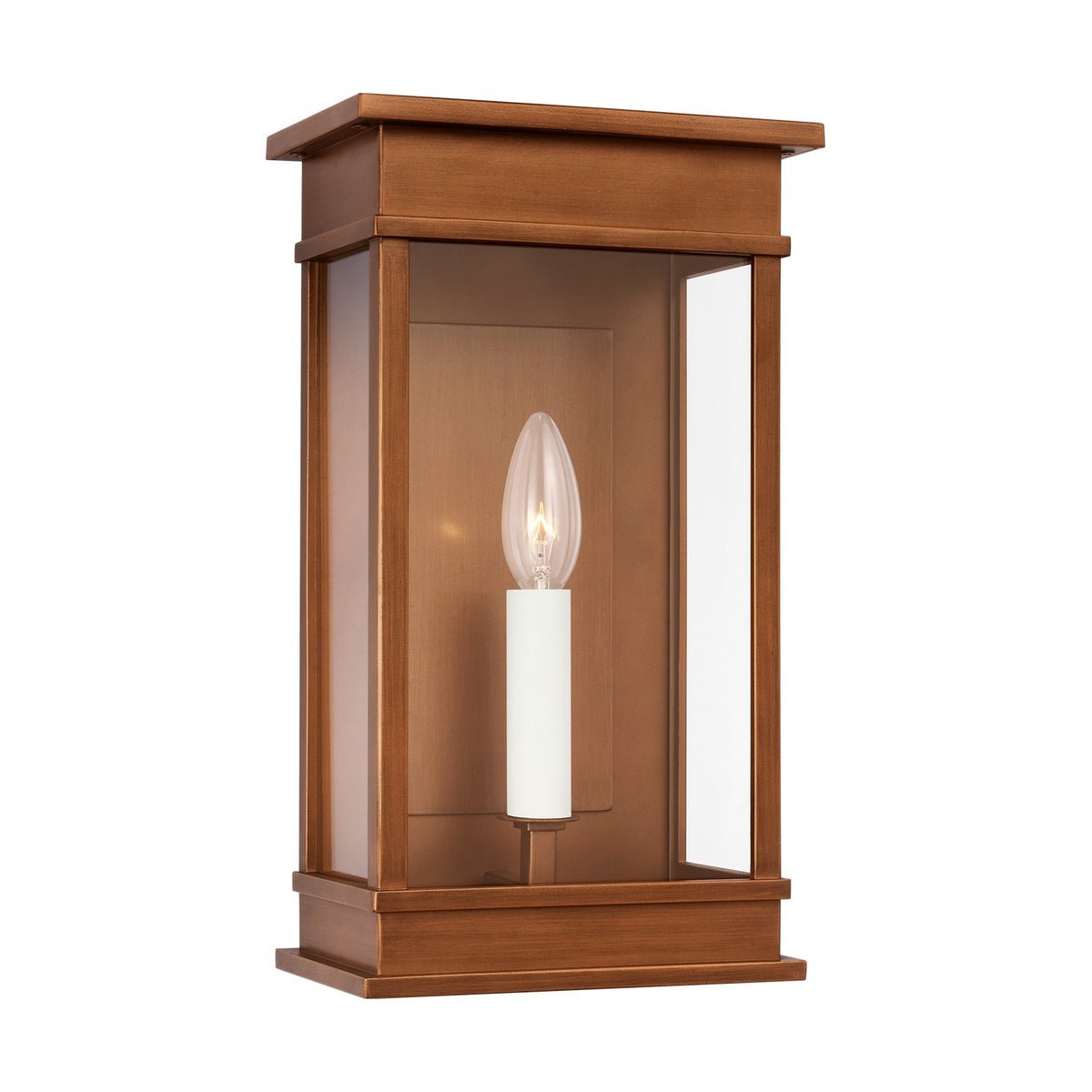 Visual Comfort Studio Canada - CO1501NCP - One Light Wall Lantern - Cupertino - Natural Copper