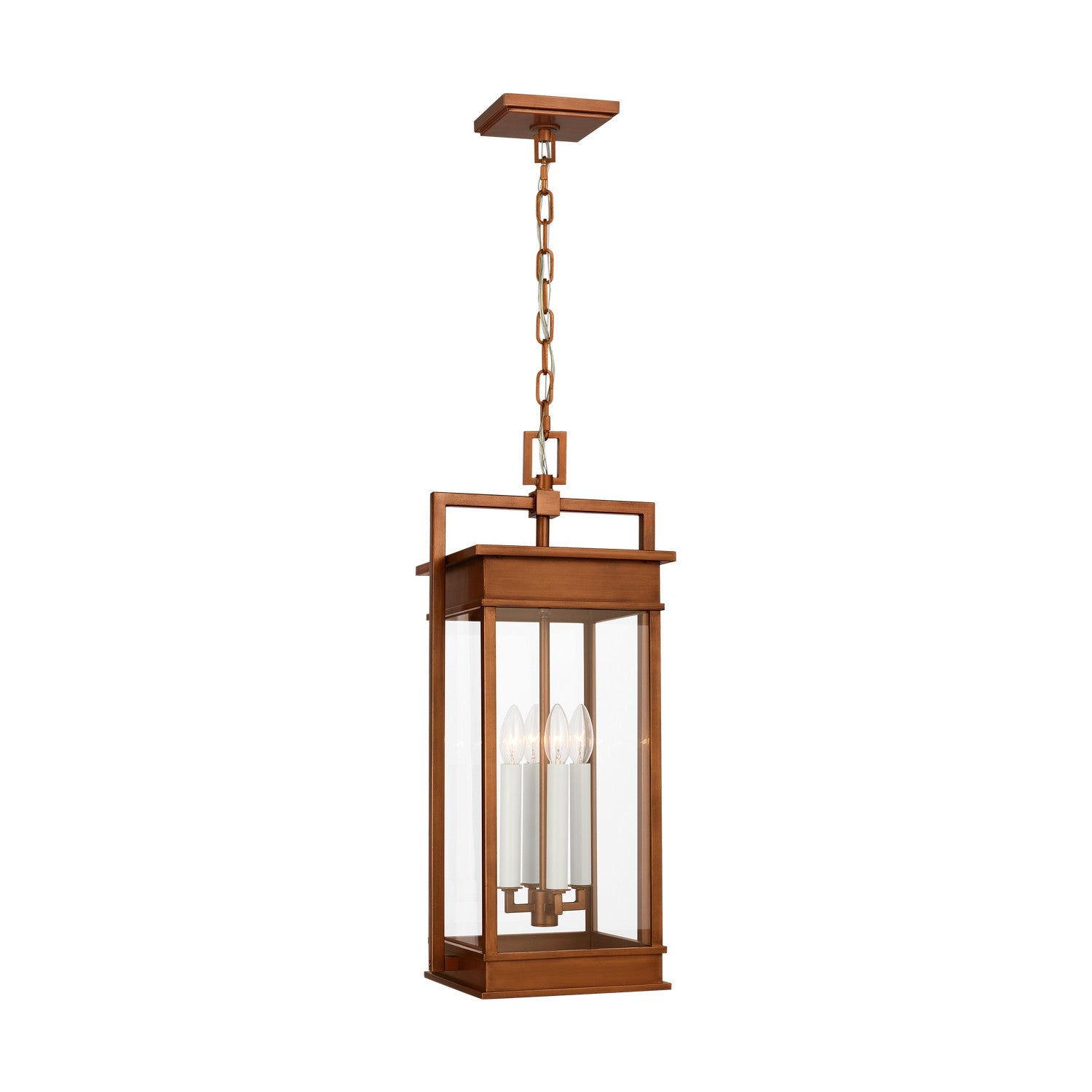 Visual Comfort Studio Canada - CO1534TXB - Four Light Outdoor Pendant - Cupertino - Textured Black