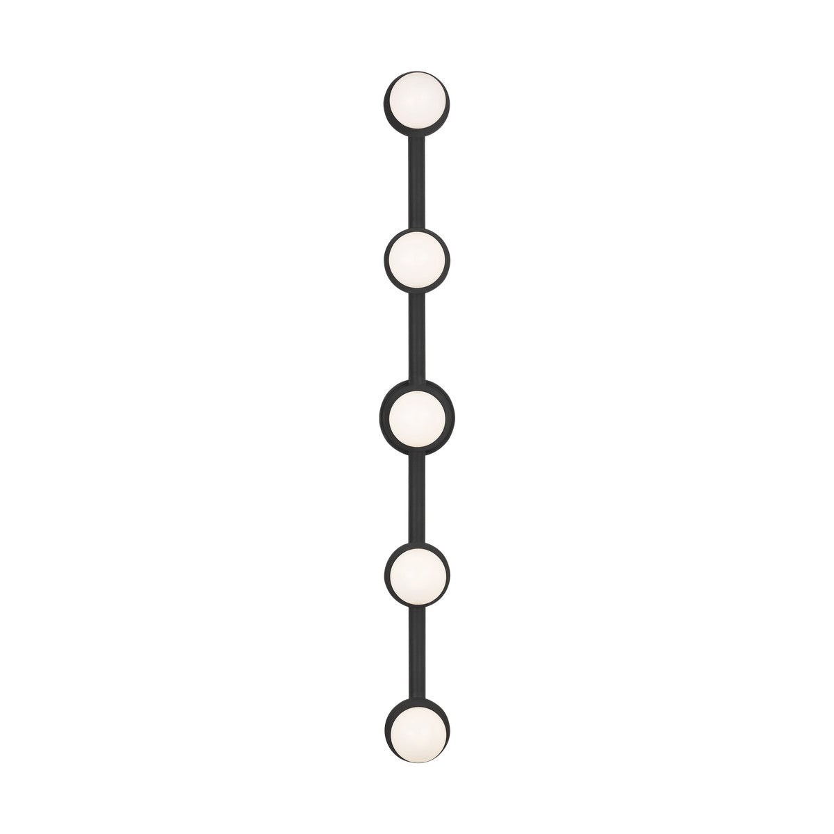 Visual Comfort Studio Canada - KWL1165MBK - Five Light Vanity - Nodes - Midnight Black