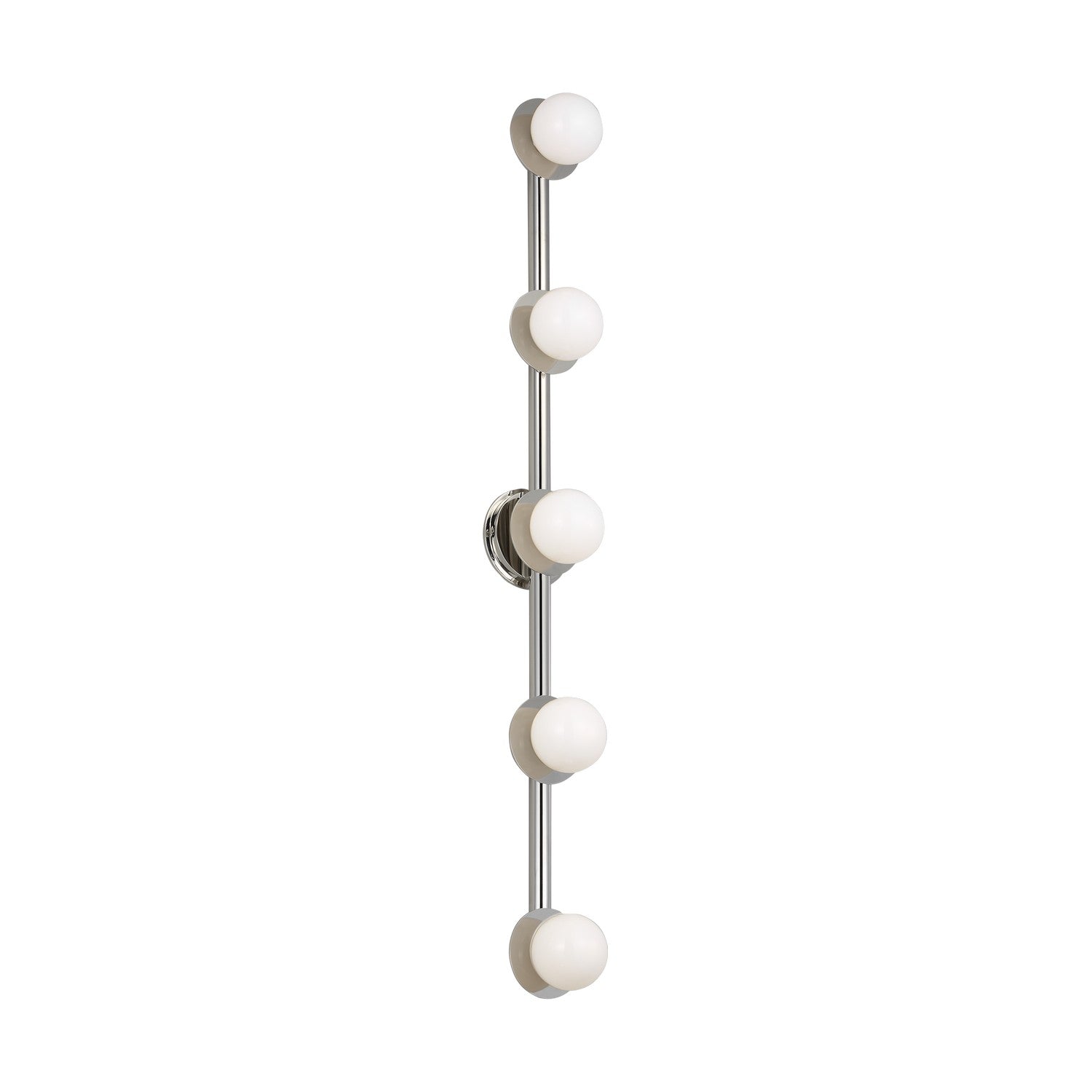 Visual Comfort Studio Canada - KWL1165PN - Five Light Vanity - Nodes - Polished Nickel