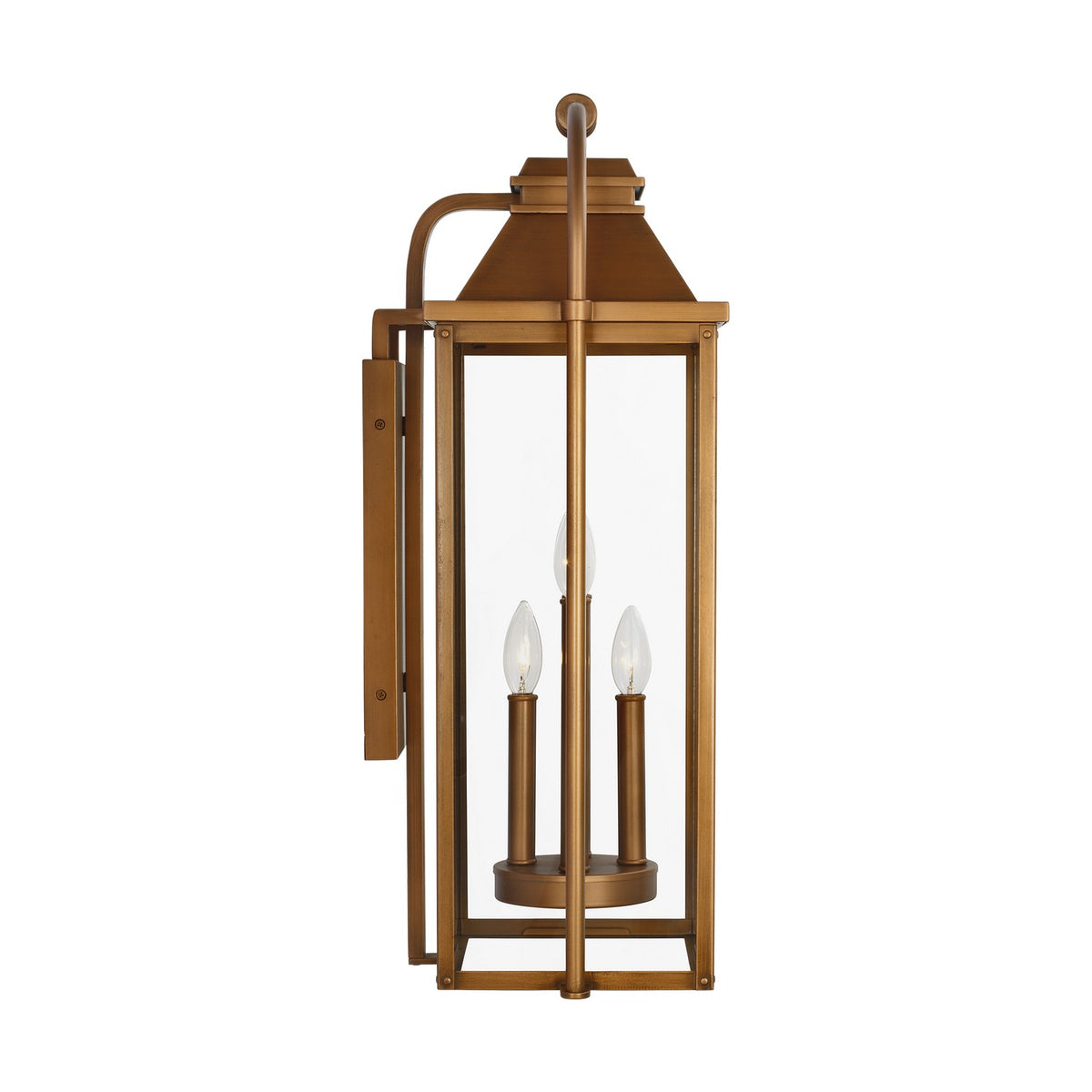 Visual Comfort Studio Canada - OL13202NCP - Four Light Wall Lantern - Wellsworth - Natural Copper