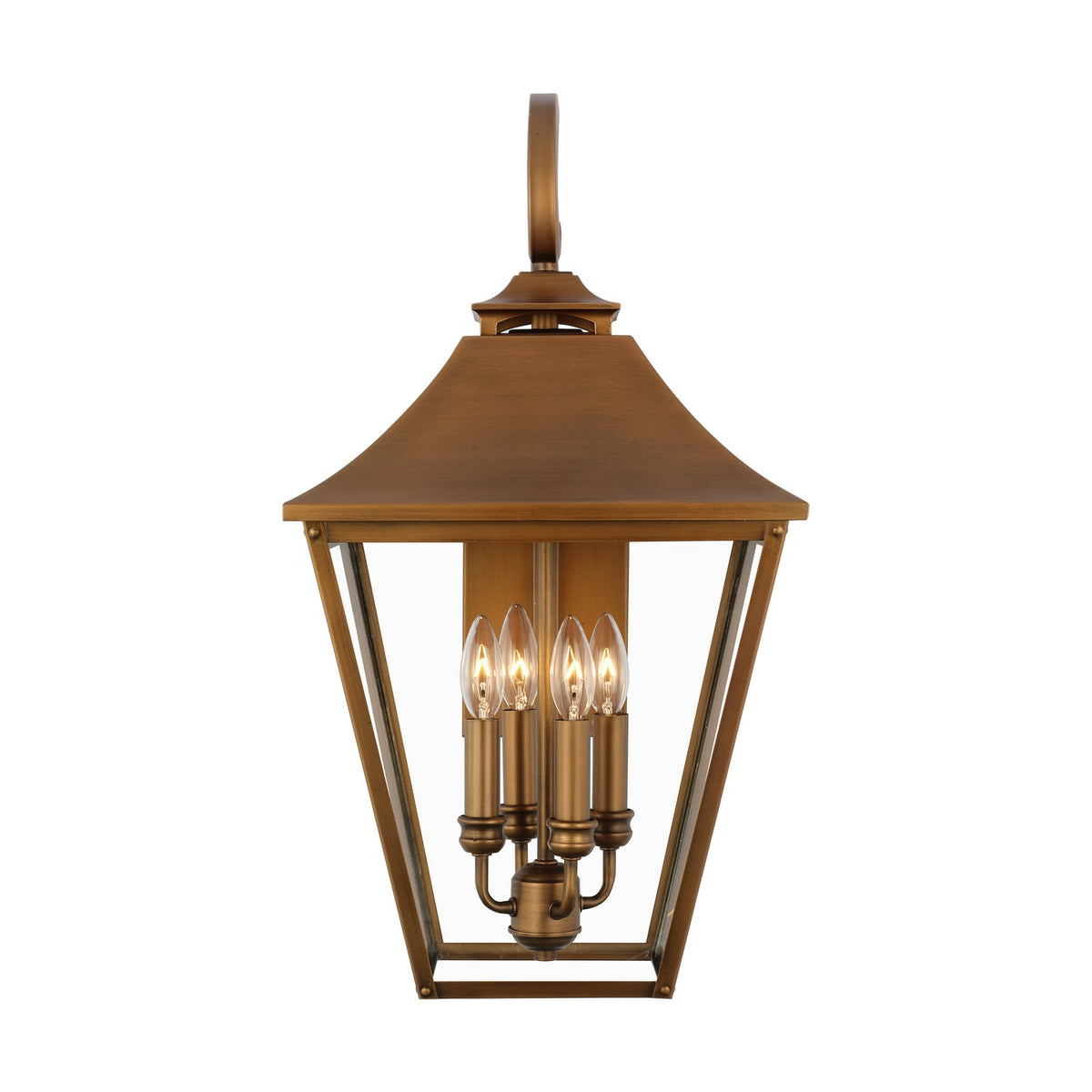 Visual Comfort Studio Canada - OL14404NCP - Four Light Wall Lantern - Galena - Natural Copper