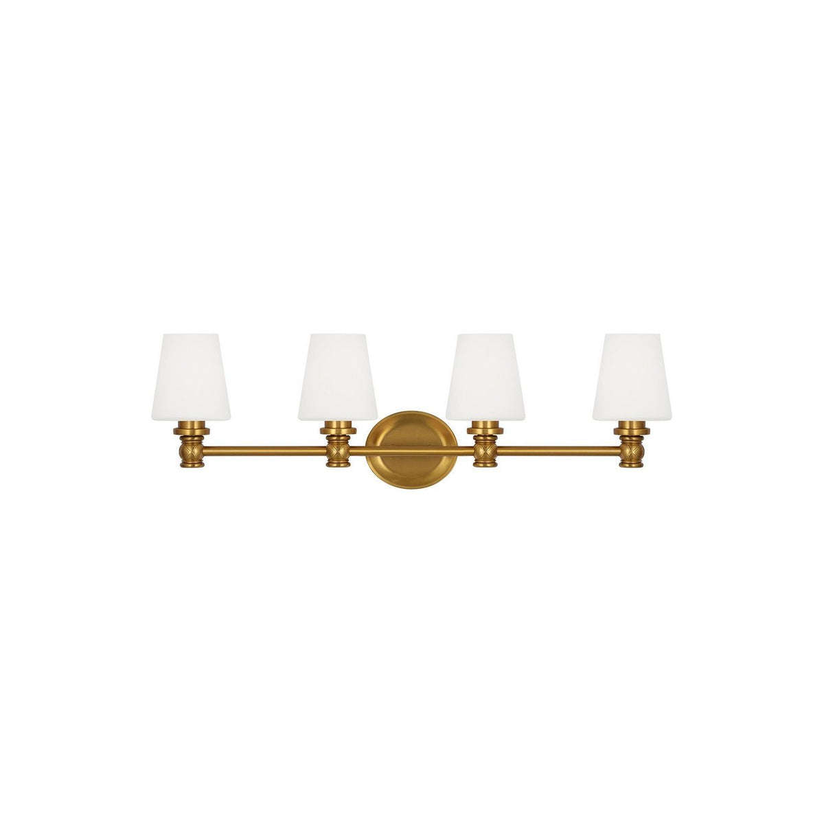 Visual Comfort Studio Canada - VS22104BBS - Four Light Vanity - Xavierre - Burnished Brass