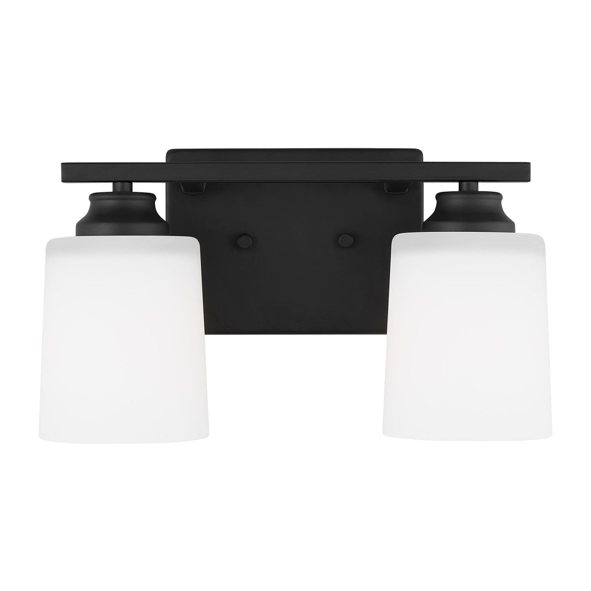 Generation Lighting Canada - 4420902-112 - Two Light Wall / Bath Sconce - Vinton - Midnight Black