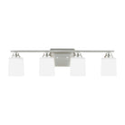 Generation Lighting Canada - 4420904-962 - Four Light Wall / Bath Sconce - Vinton - Brushed Nickel