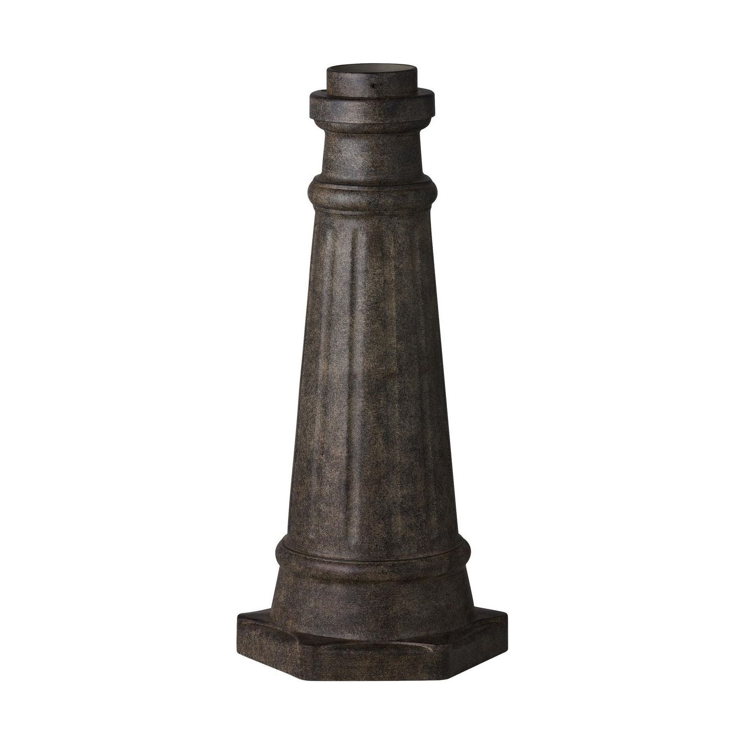 Generation Lighting Canada - POSTBASE-SBL - Post Mount Base - Outdoor Post Base - Sable