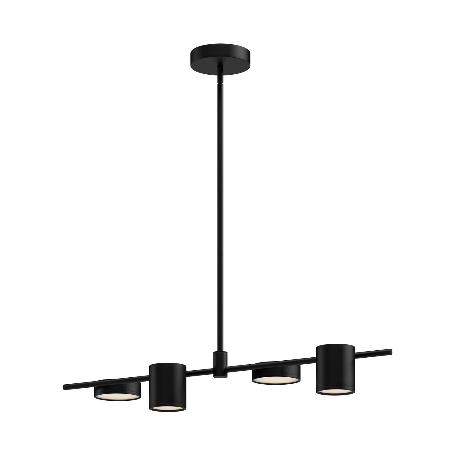 Kuzco Canada - LP96840-BK/BG-UNV - LED Linear Pendant - Jayden - Black/Brushed Gold