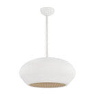 Hudson Valley Canada - 2224-GSW - One Light Pendant - Ferndale - Gesso White
