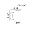 Europhase 28295-051 GLEN LED Extérieur Suspension en noir