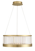 Eurofase 49353-013 Empra LED Cristal Suspension en or
