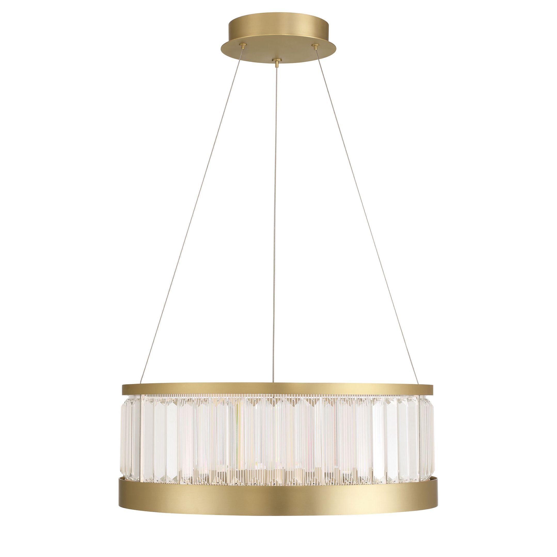 Eurofase 49353-013 Empra LED Cristal Suspension en or