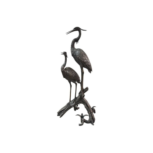 Herons on Branch