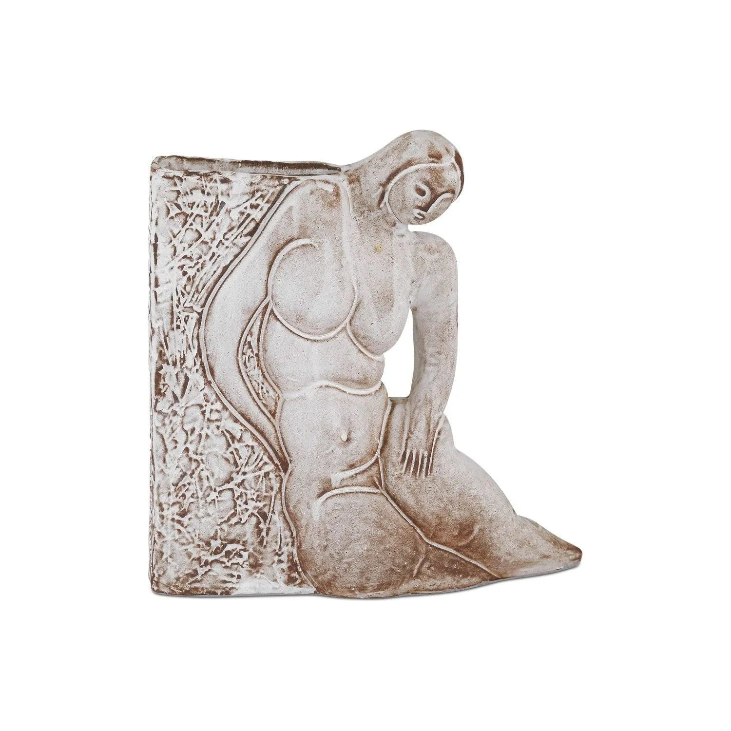 Currey and Company - 1200-0926 - Vase - Paramour - Pale Brown