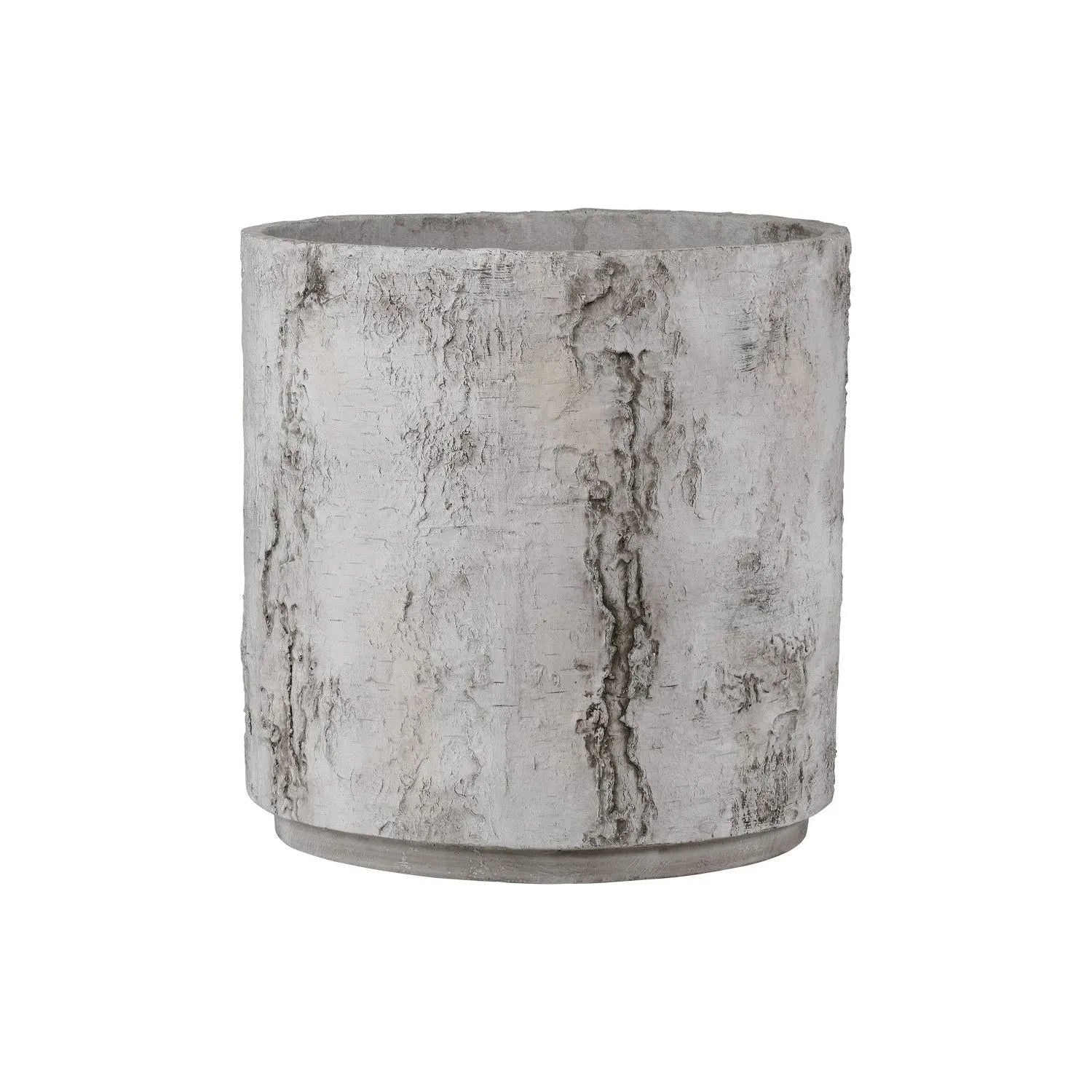 Currey and Company - 2200-0054 - Planter - Faux Birch - Black / Beige / Pale Gray