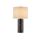 Currey and Company - 6000-0974 - One Light Table Lamp - Vespera Collection - Coffee Brown / Antique Brass