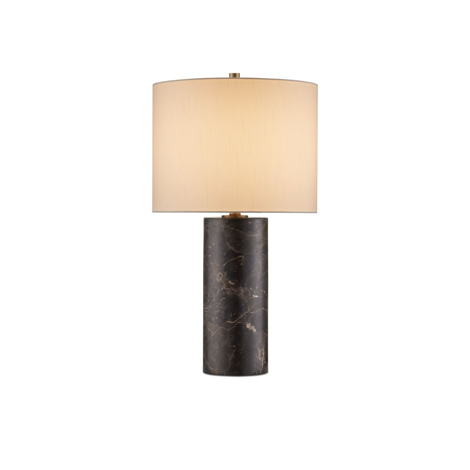 Currey and Company - 6000-0974 - One Light Table Lamp - Vespera Collection - Coffee Brown / Antique Brass