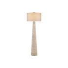 Currey and Company - 8000-0166 - One Light Floor Lamp - Birdsong - Whitewash