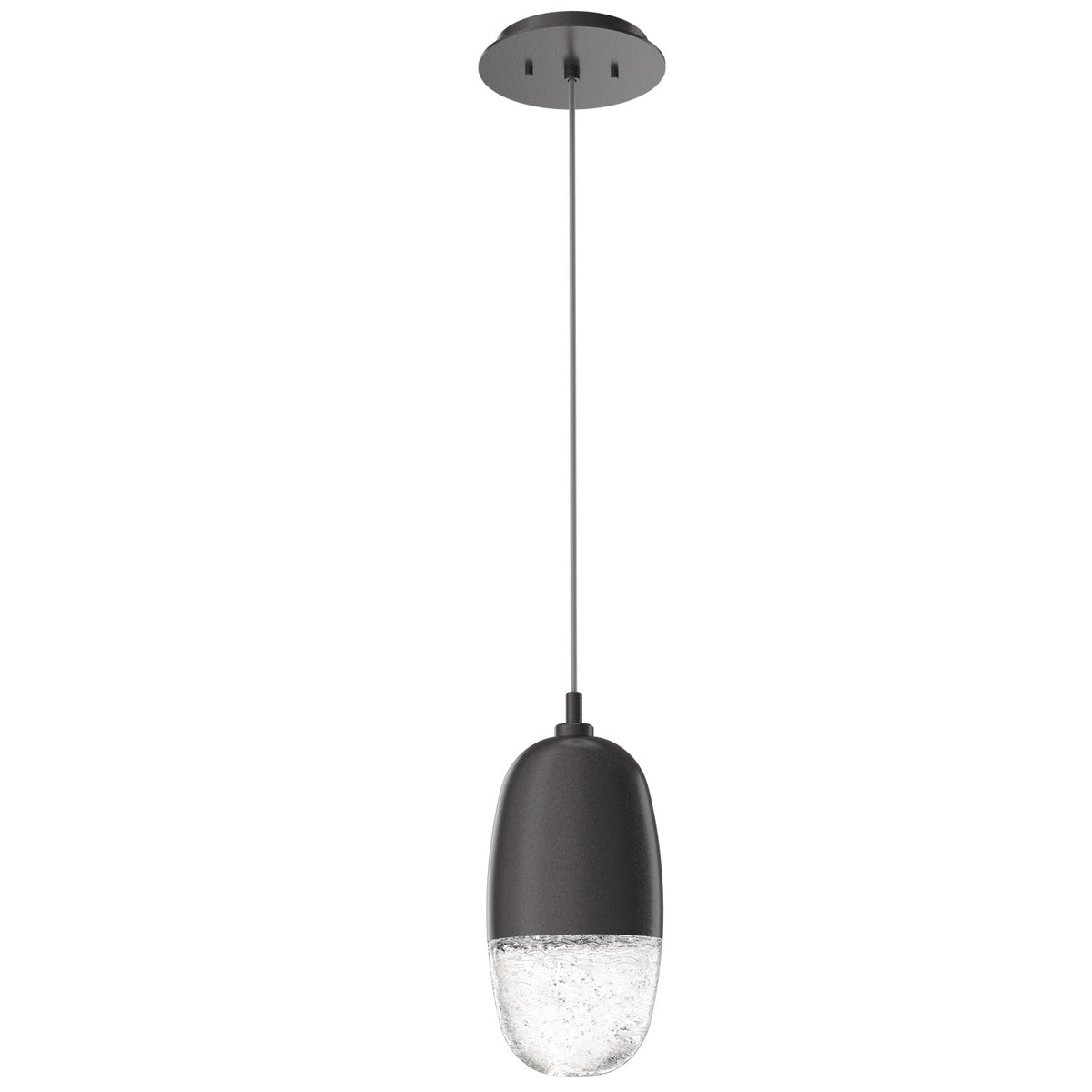 Hammerton Studio - LAB0079-01-GP-PC-C01-L3 - LED Pendant - Pebble - Graphite