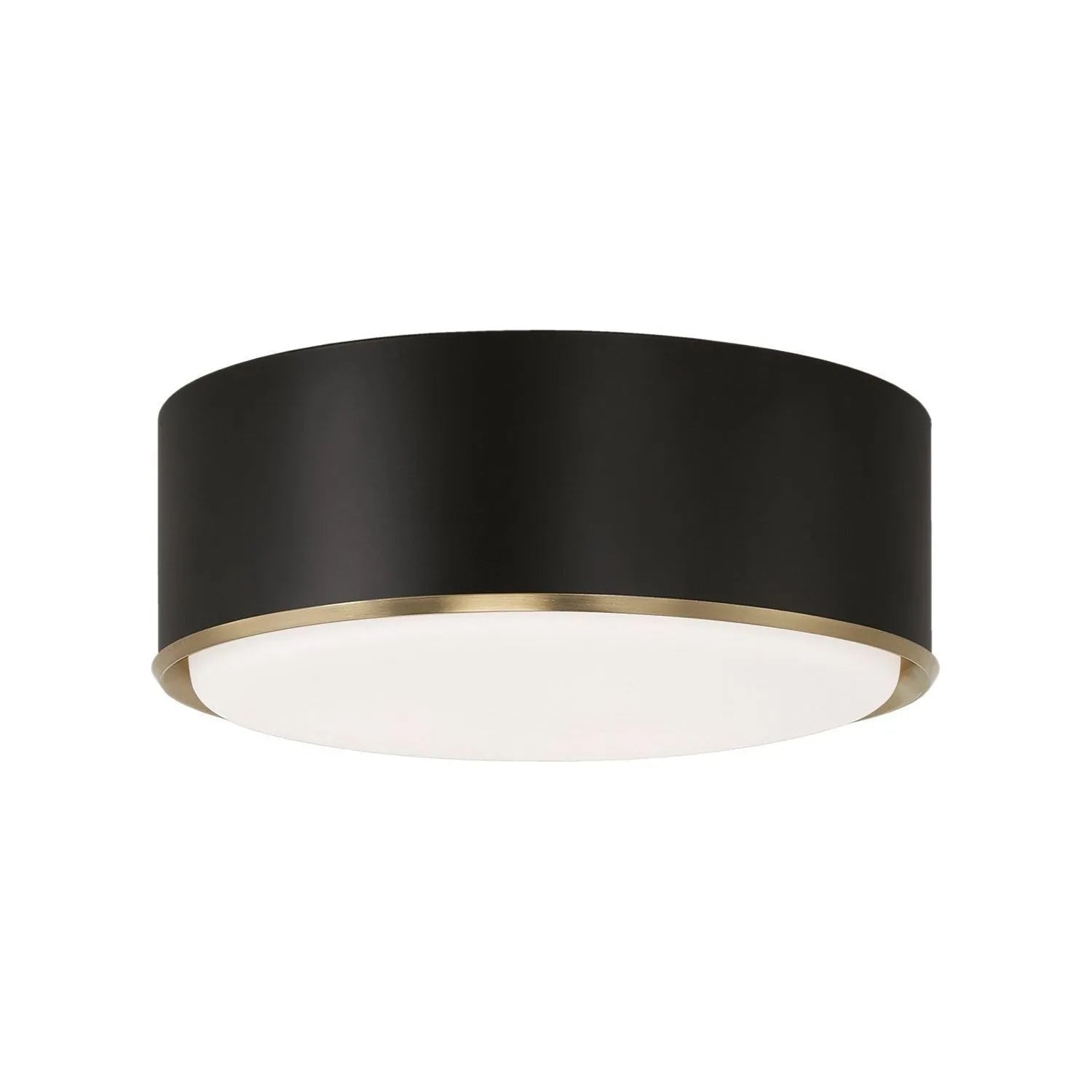 Capital Lighting - 254831RE - Three Light Flush Mount - Carlton - Matte Brass and White