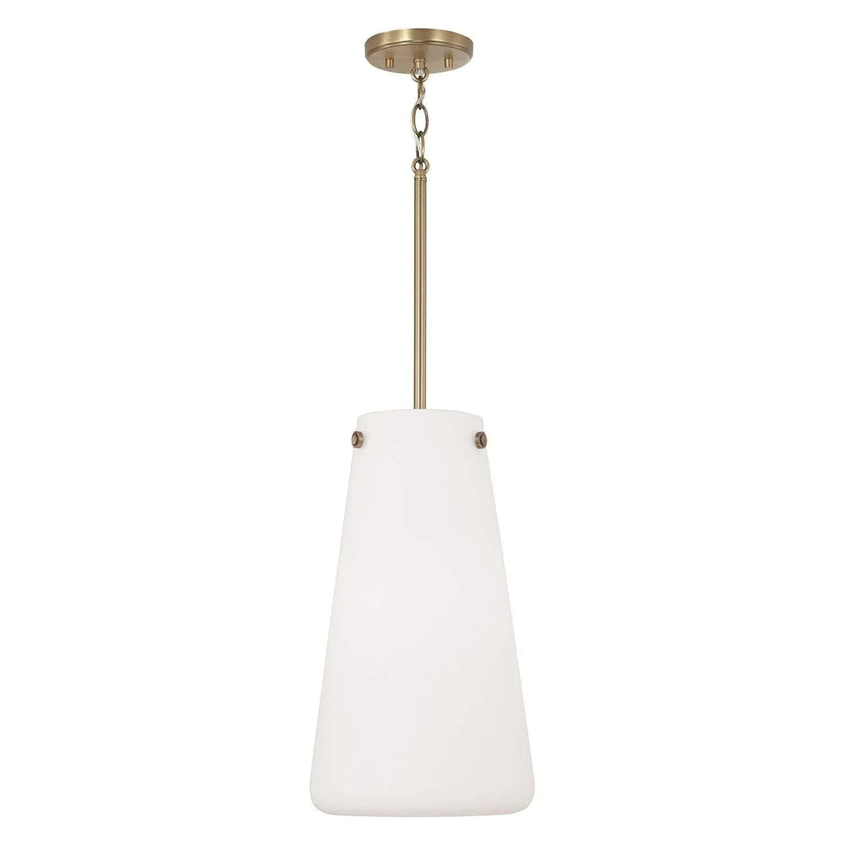 Capital Lighting - 355211AD - One Light Pendant - Averitt - Aged Brass