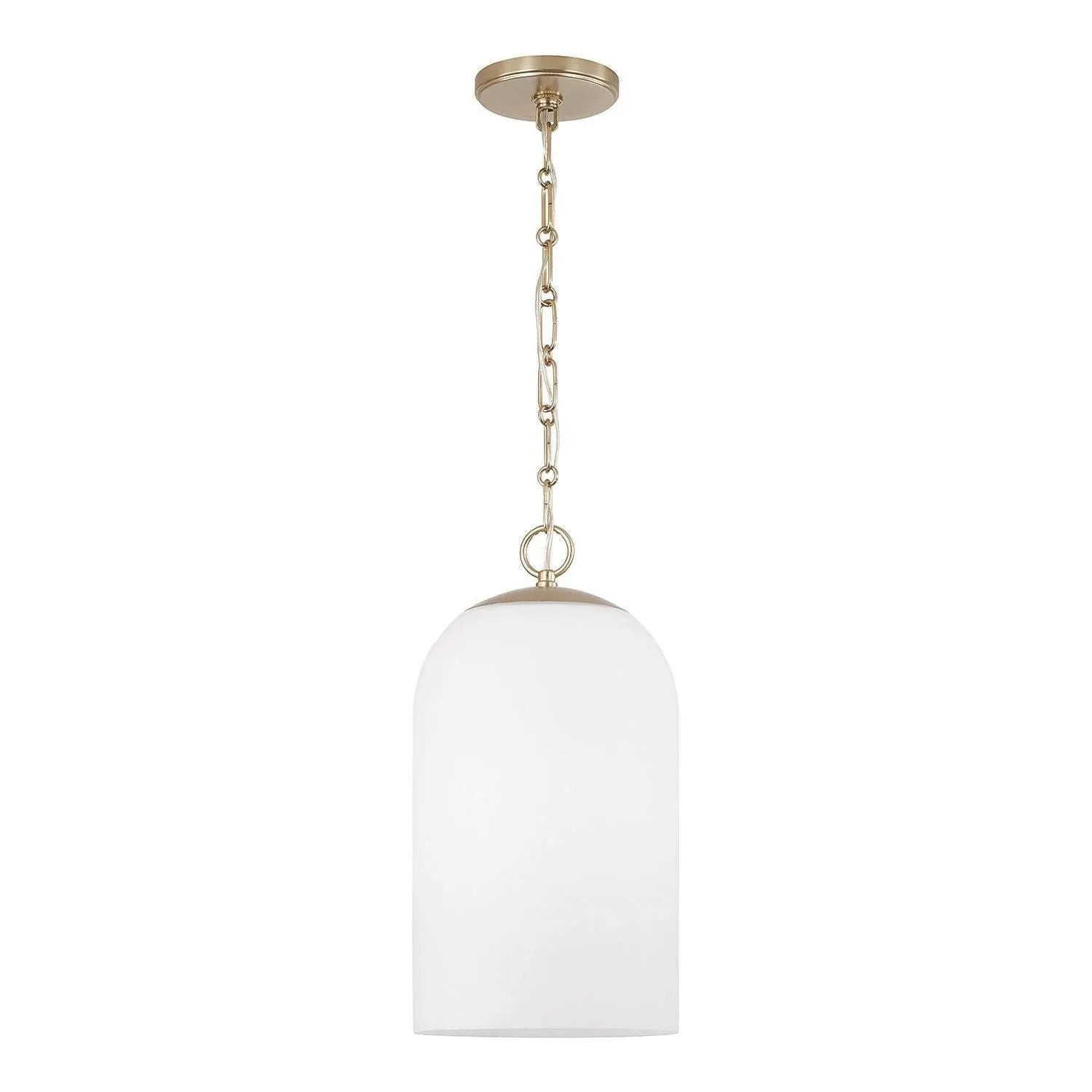Capital Lighting - 355811MA-553 - One Light Pendant - Cleo - Matte Brass