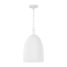Capital Lighting - 356111CE - One Light Pendant - Mallory - Ceramic White