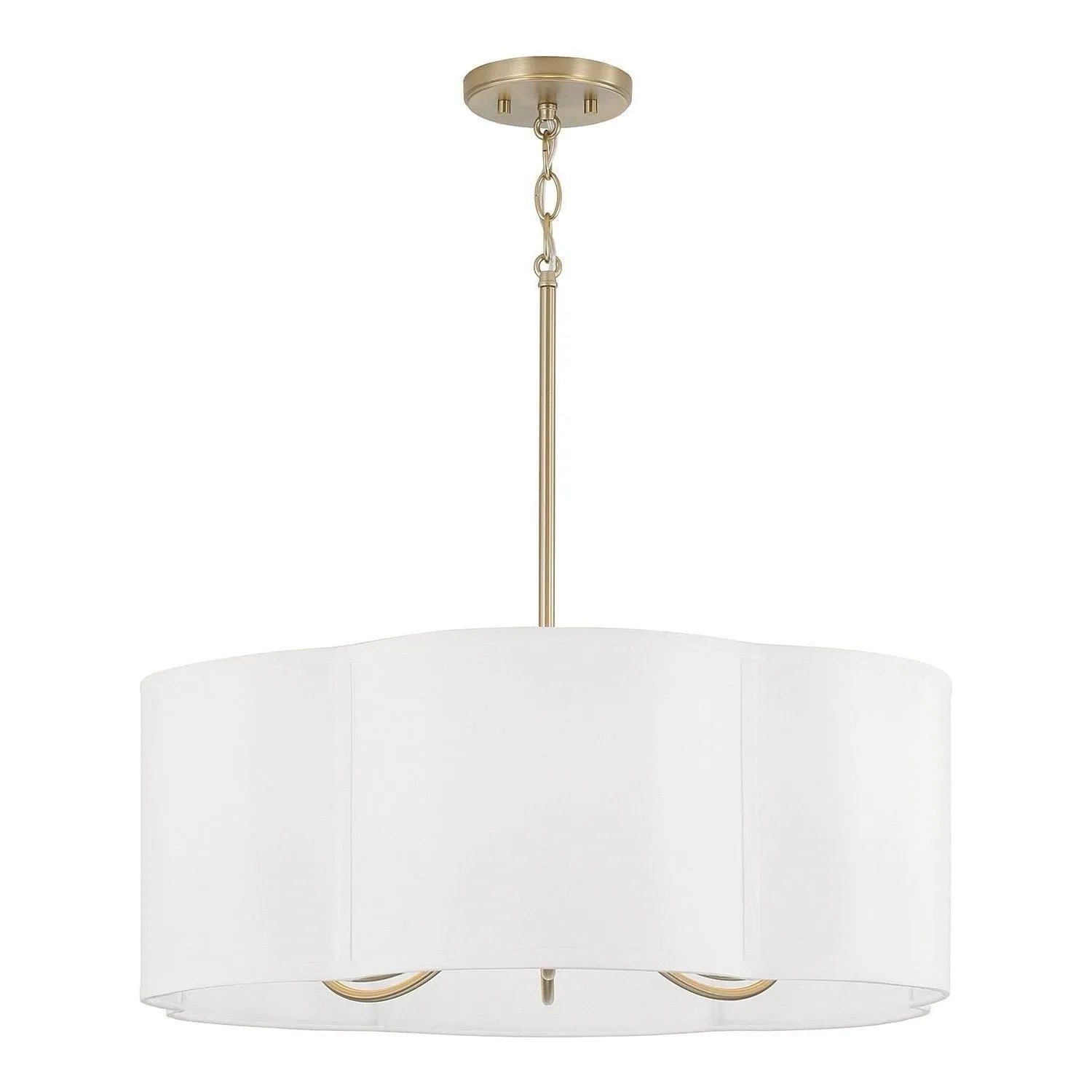 Capital Lighting - 356461MA - Six Light Pendant - Sabine - Matte Brass