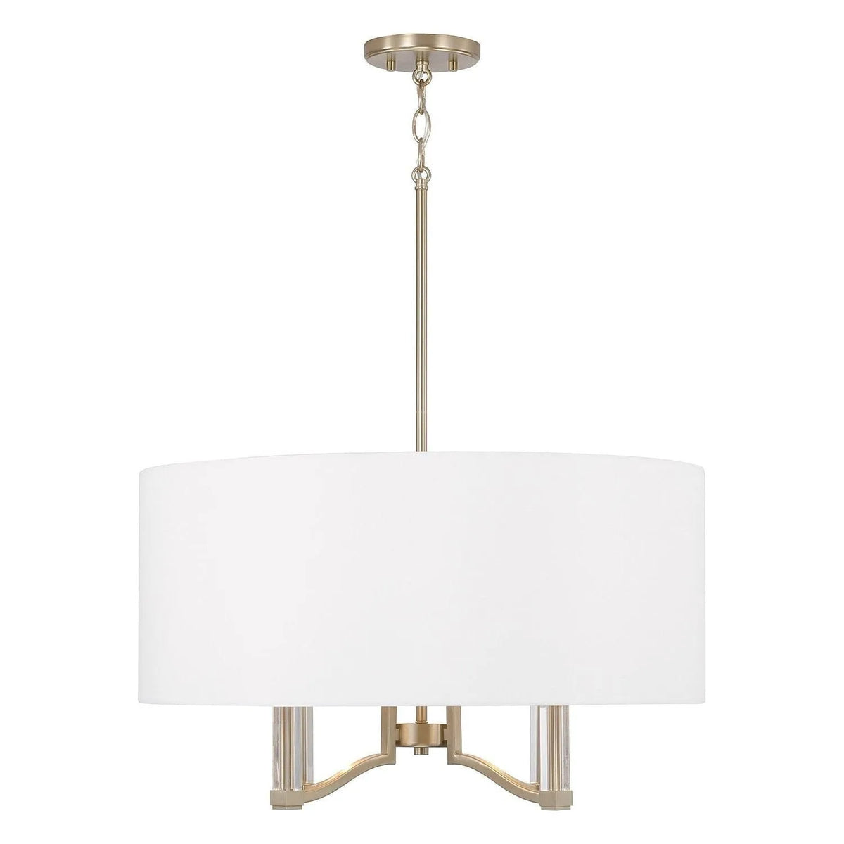 Capital Lighting - 357041MA - Four Light Pendant - Ingrid - Matte Brass