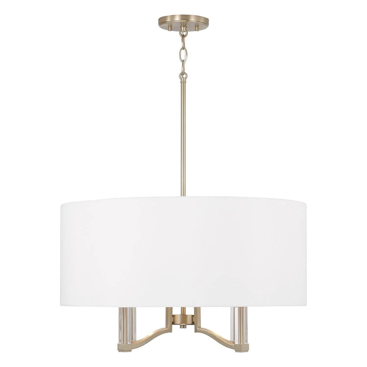 Capital Lighting - 357041MA - Four Light Pendant - Ingrid - Matte Brass