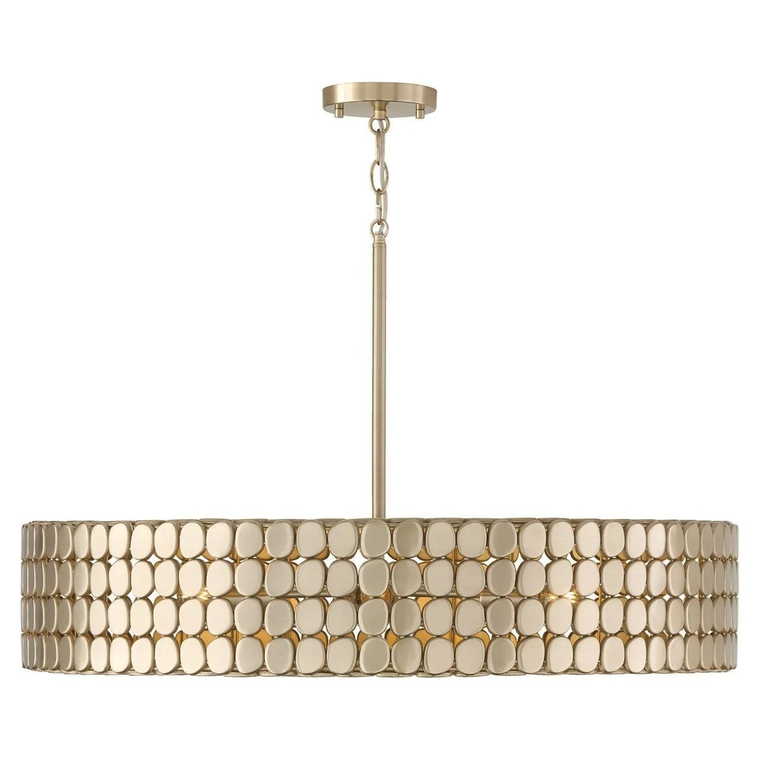 Capital Lighting - 454141DR - Four Light Chandelier - Eliana - Dark Brass