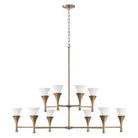 Capital Lighting - 455701ML - Ten Light Chandelier - Nola - Mystic Luster