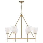 Capital Lighting - 455961AD - Six Light Chandelier - Joss - Aged Brass