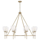 Capital Lighting - 455981AD - Eight Light Chandelier - Joss - Aged Brass