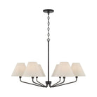 Capital Lighting - 456661ES-713 - Six Light Chandelier - Chadwick - Espresso