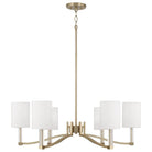 Capital Lighting - 457061MA-715 - Six Light Chandelier - Ingrid - Matte Brass