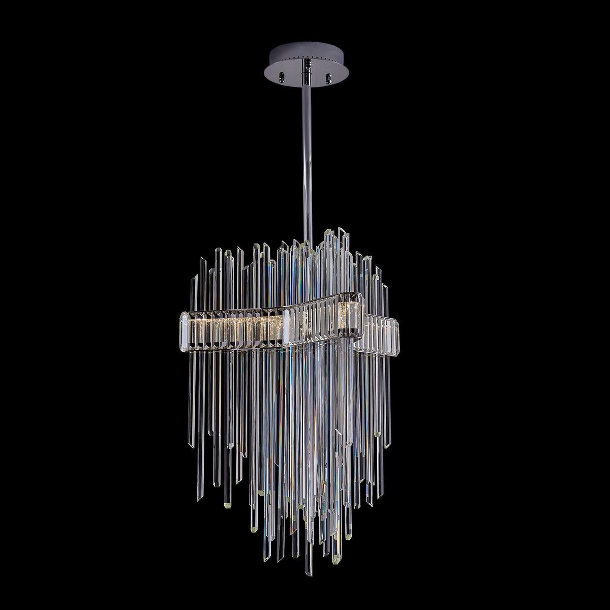 Allegri - 040256-010-FR001 - LED Pendant - Piovere - Polished Chrome