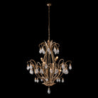 Allegri - 040377-044-FR001 - Eight Light Chandelier - Tulipani - Winter Brass