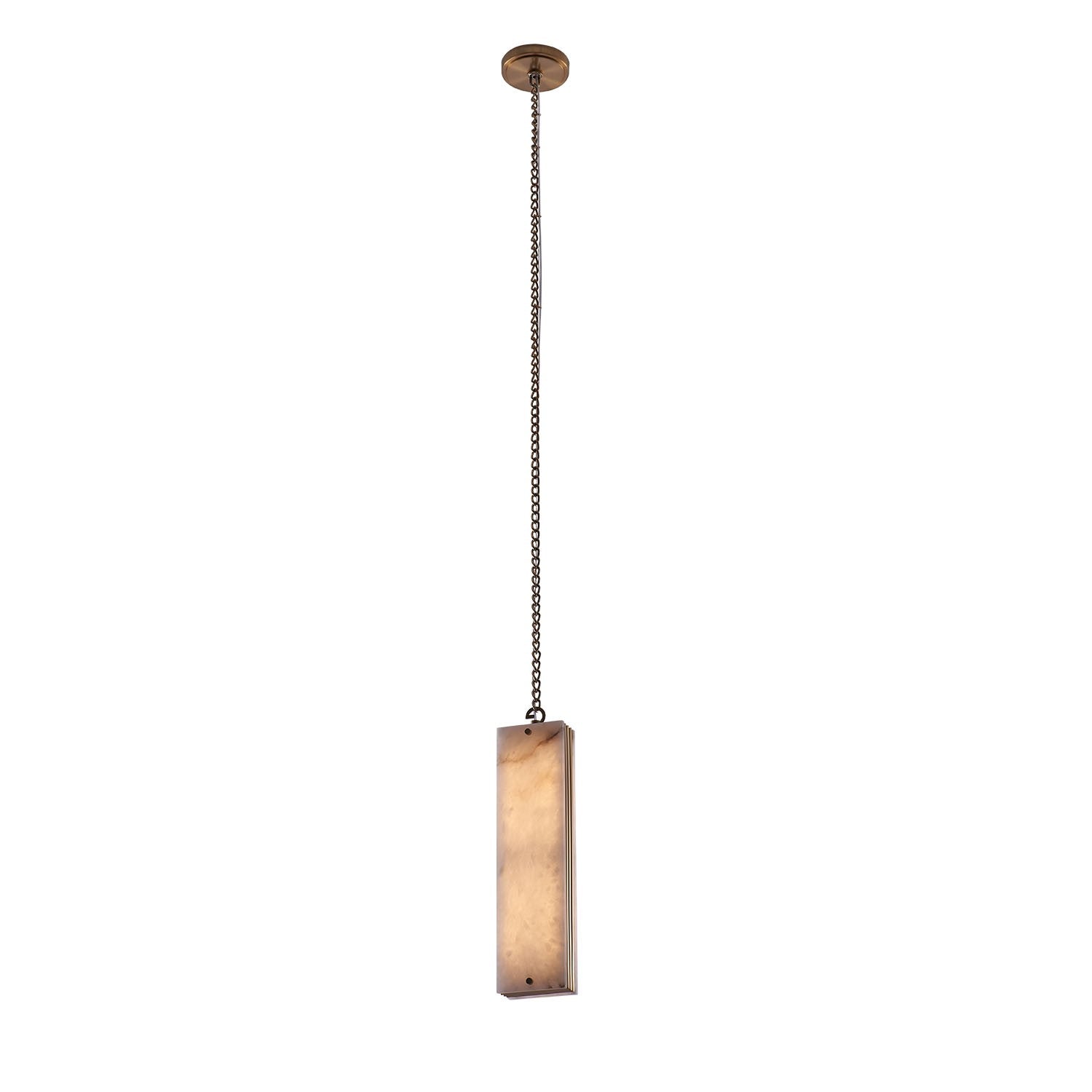 Kalco - 520711WB - LED Pendant - Vertical - Winter Brass