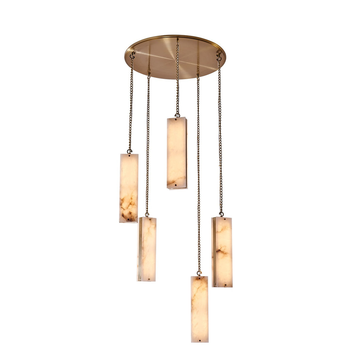 Kalco - 520752WB - LED Suspension - Vertical - Laiton d'hiver
