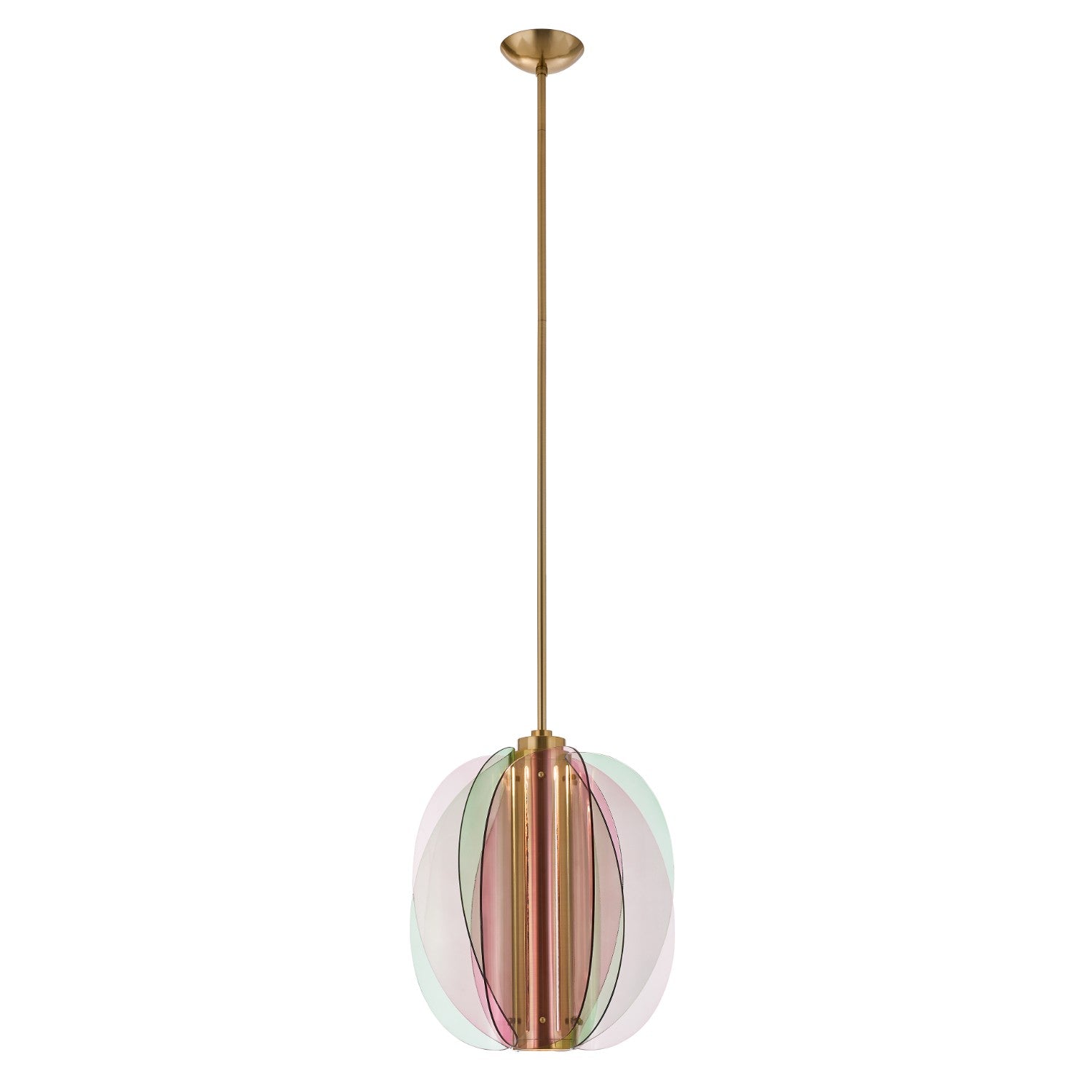 Kalco - 521055WB - LED Suspension - Tulipa - Laiton d'hiver