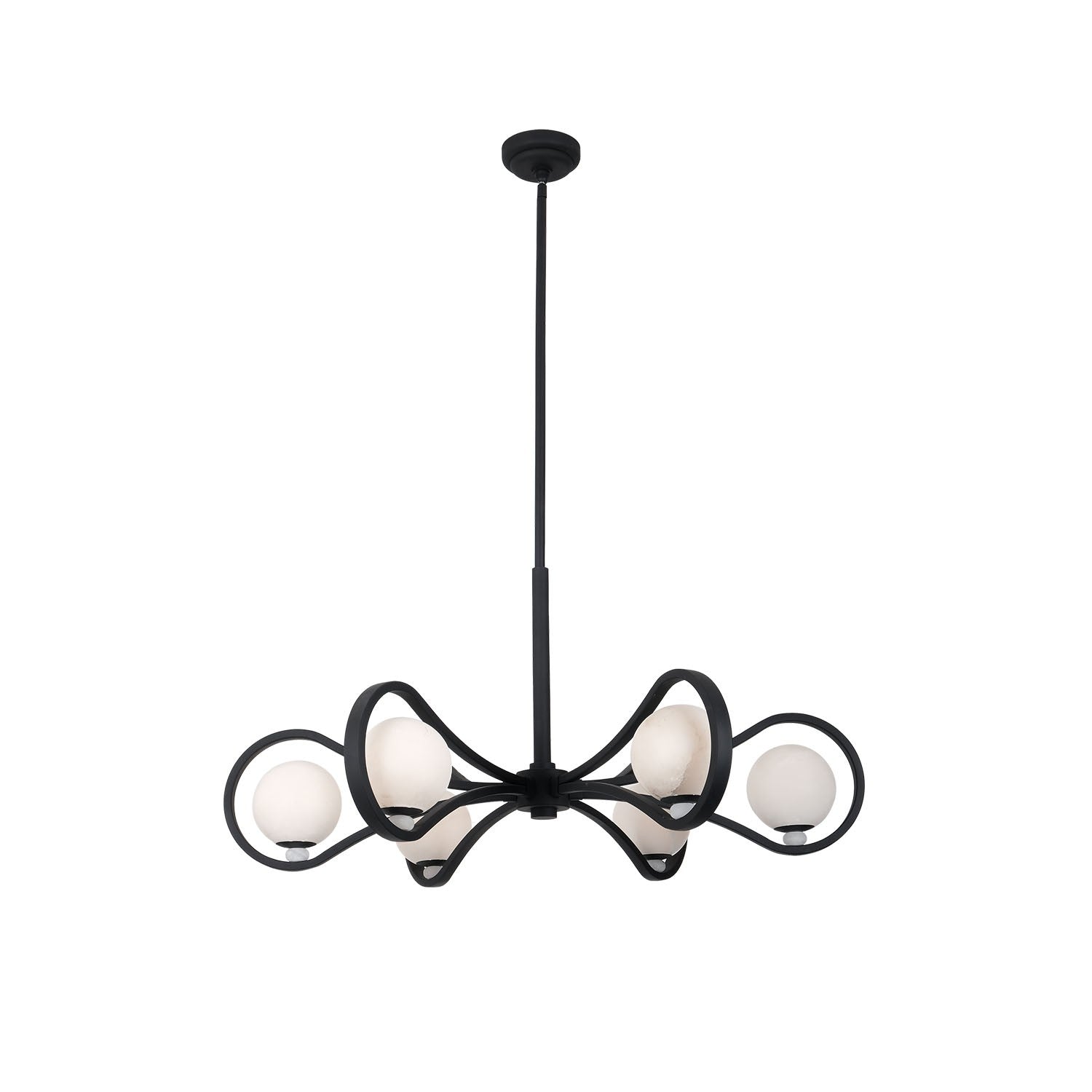 Kalco - 521856MB - LED Suspension - Vélo elliptique - Noir mat