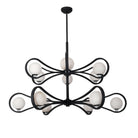 Kalco - 521857MB - LED Suspension - Elliptique - Noir mat