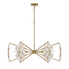 Savoy House - 1-4529-6-221 - Six Light Chandelier - Marbella - Gold Shimmer