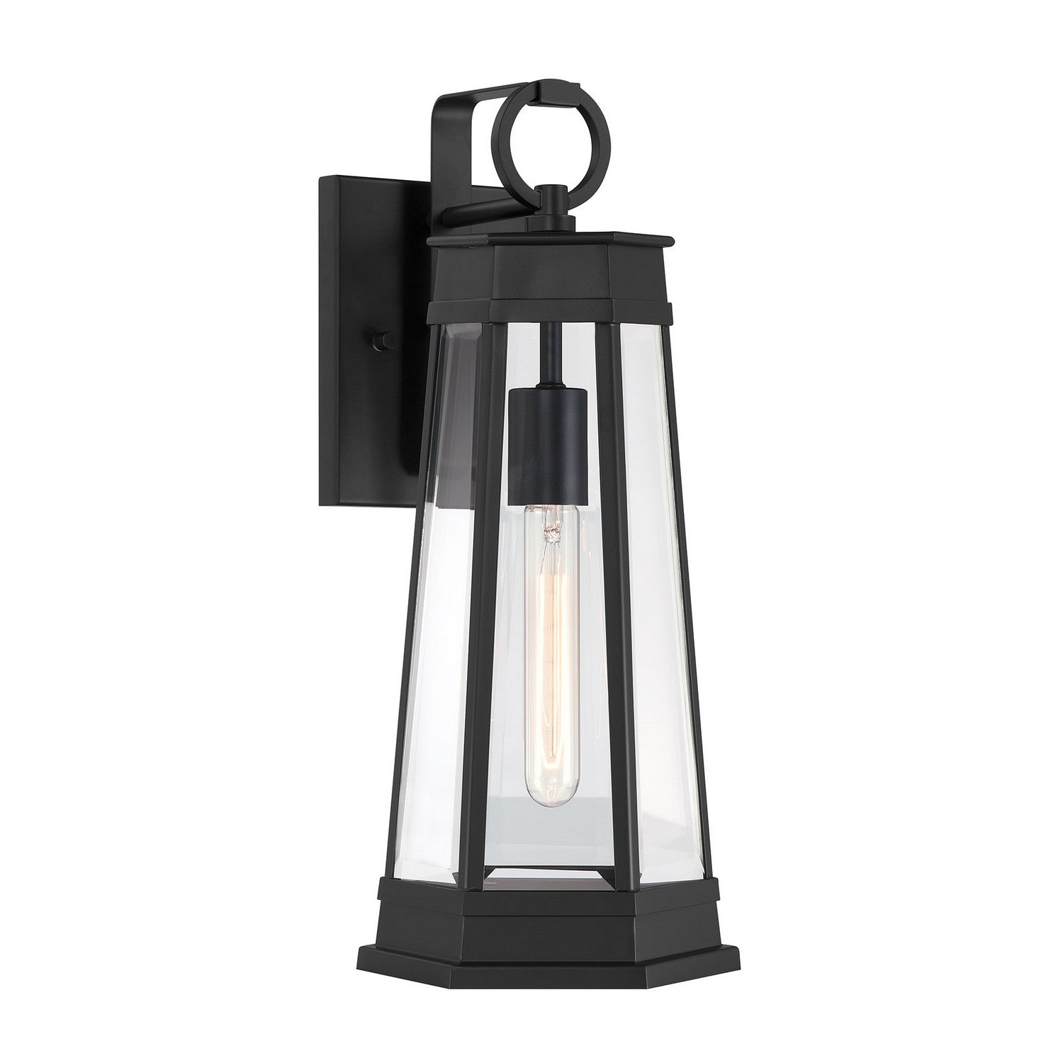 Savoy House - 5-205-BK - One Light Outdoor Wall Lantern - Payne - Matte Black