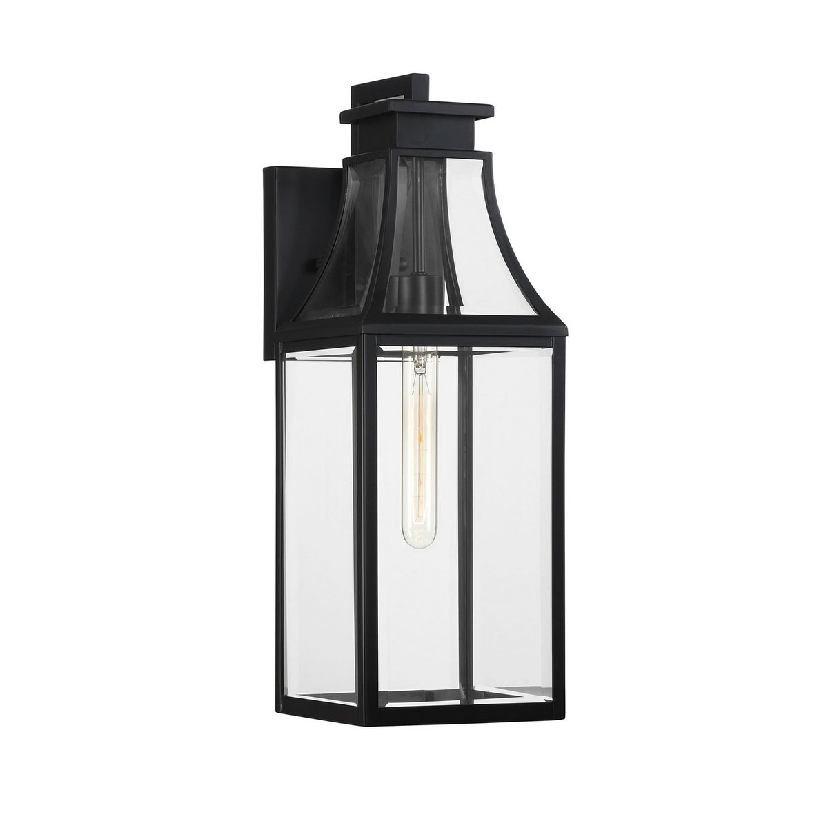 Savoy House - 5-606-BK - One Light Outdoor Wall Lantern - Emery - Matte Black
