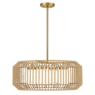 Savoy House - 7-2041-4-322 - Four Light Pendant - Pastis - Warm Brass